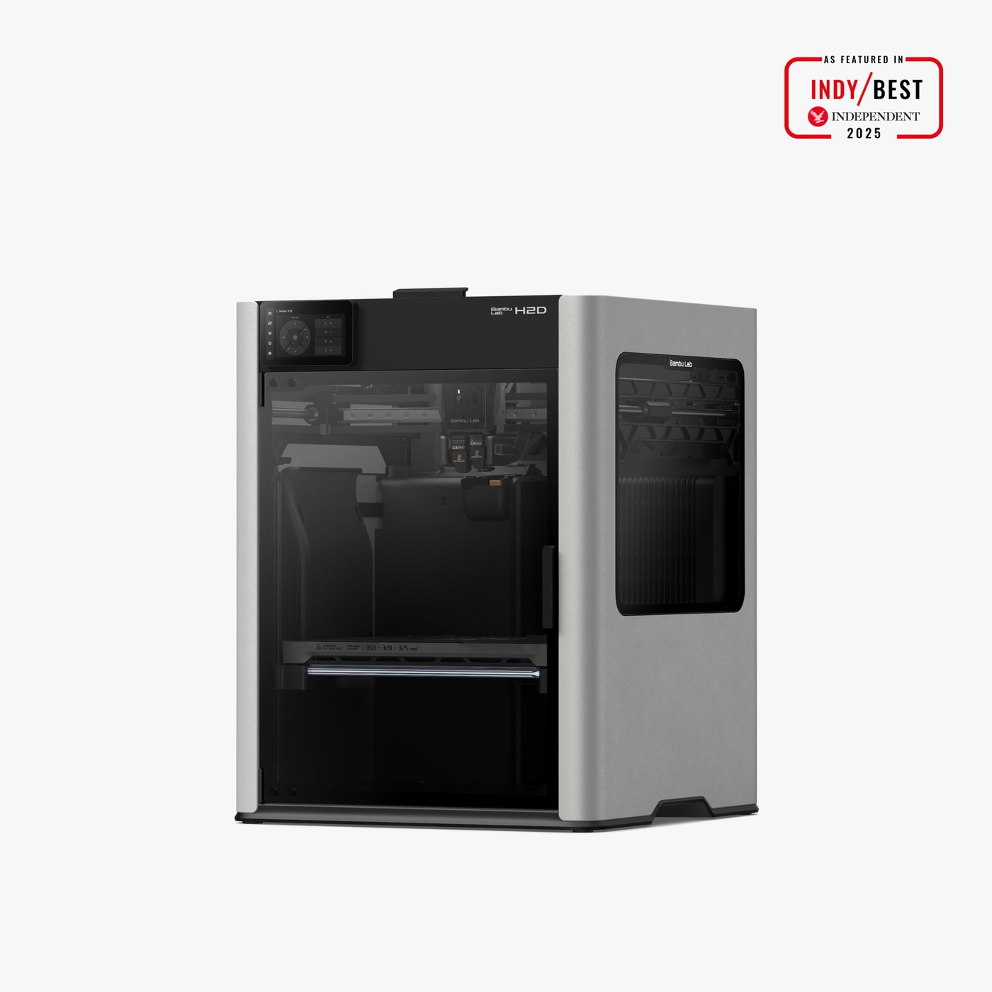 Bambu Lab H2D 3D printer, alternate view