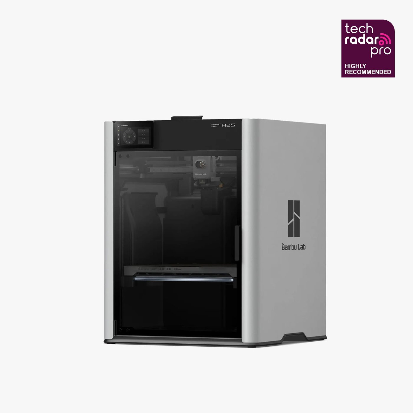 Bambu Lab H2S 3D printer, front view