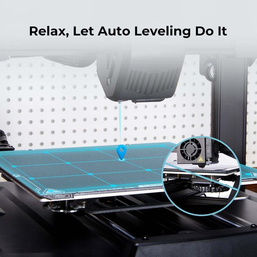 Ender-3 V3 SE automatic bed levelling with CR Touch
