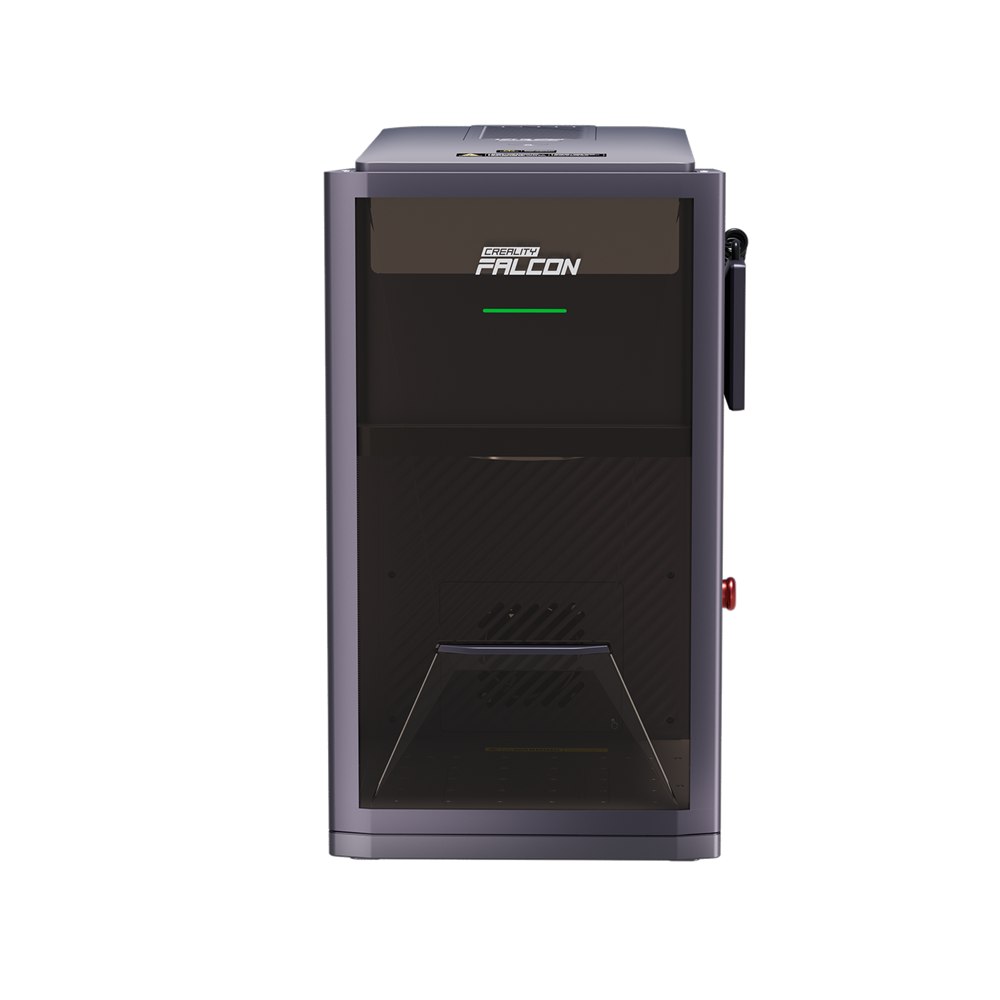 Falcon T1 enclosed laser workstation, front view