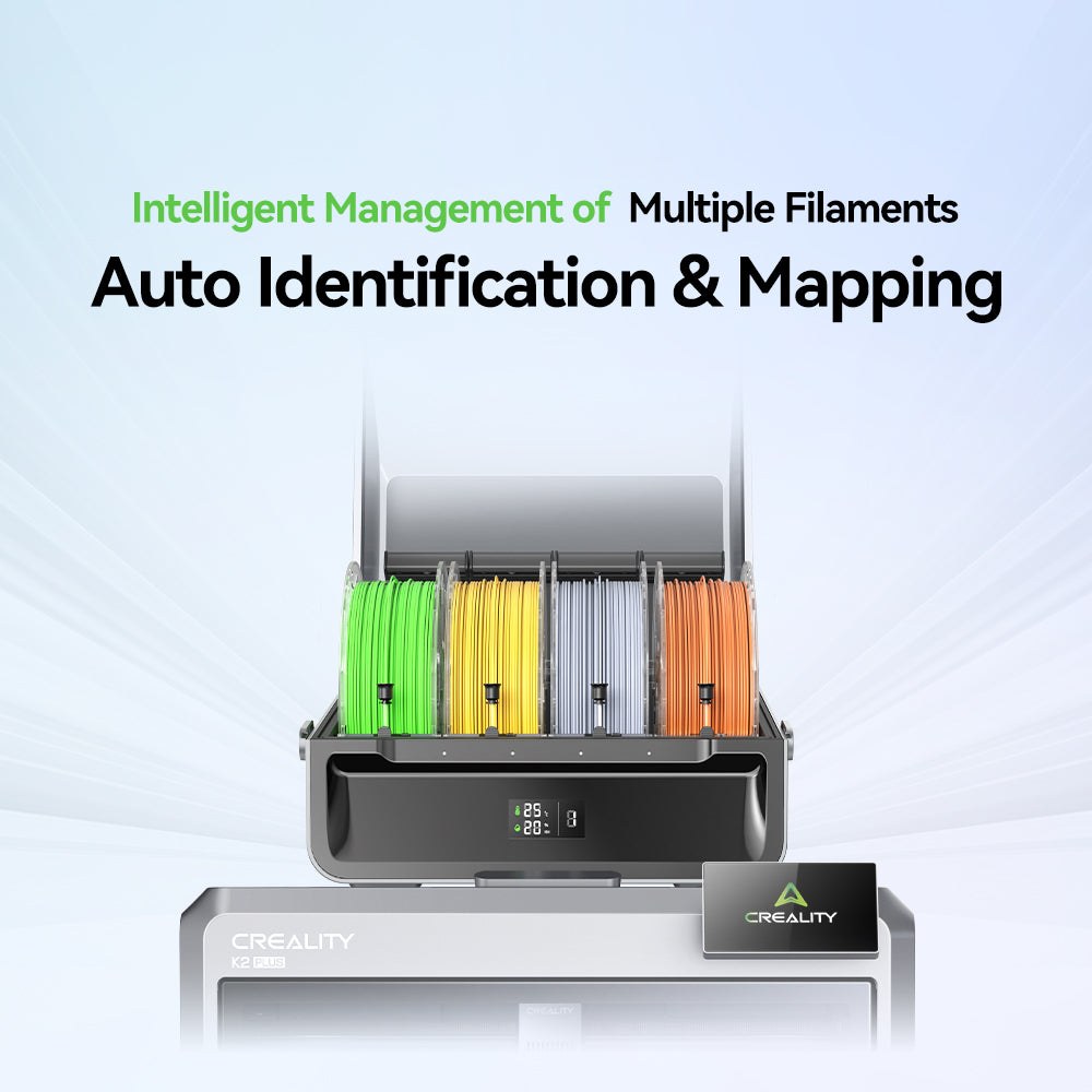 K2 Plus CFS automatic filament identification and mapping