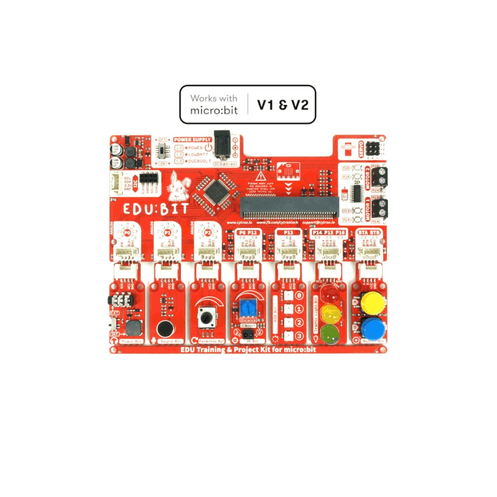 EDU:BIT Training and Project Kit for micro:bit without micro:bit