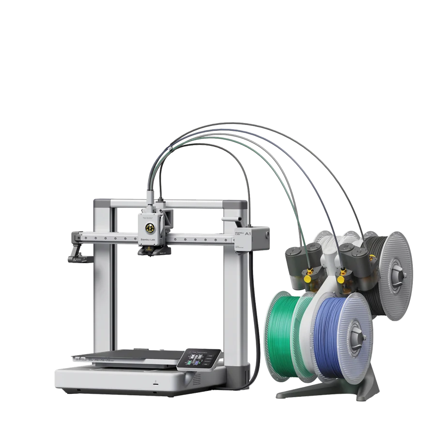 3D printer with a multi-colour material system